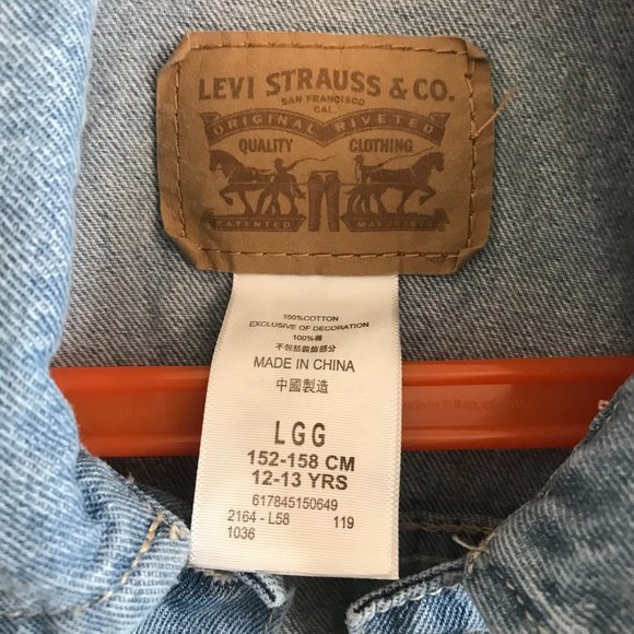 Levi's Kids Denim Trucker Jacket - Picture 5 of 5